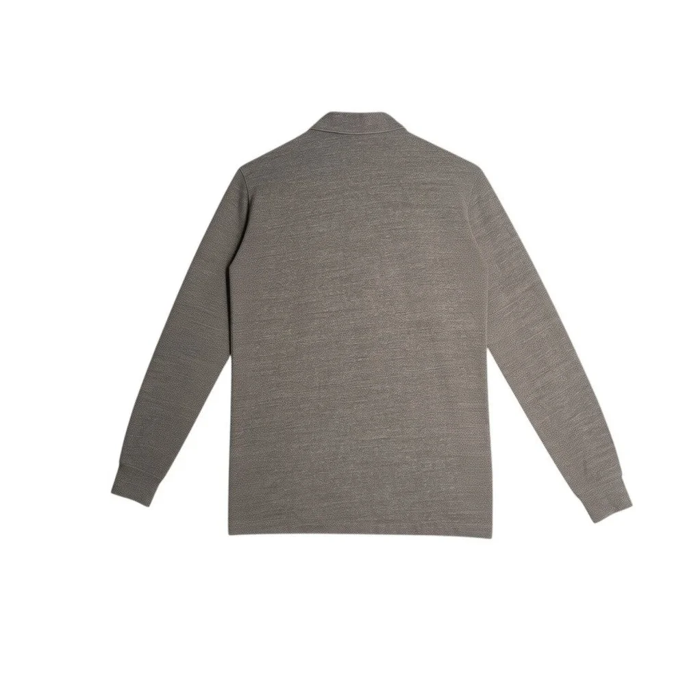 Polo Ralph Lauren Men's Long Sleeve Polo Size‎ S Brown Classic Fit Logo